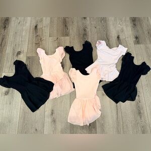 Skirted leotards- size 4-5t